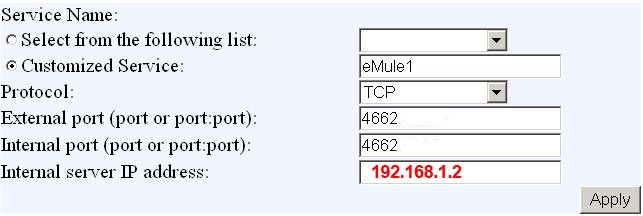 asuswl550 tcp 4662